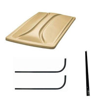 80" TAN Golf Cart Roof Kit- for EZGO TXT Golf Carts - 3 Guys Golf Carts