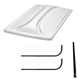 80" WHITE Golf Cart Roof Kit- for EZGO TXT Golf Carts - 3 Guys Golf Carts