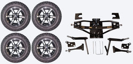 6" Lift Kit Combo with 12" Hulk for Club Car DS Golf Carts 1984-2003