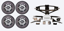 Lift Kit Combo for Club Car Precedent Golf Carts with 12" Hulk