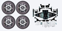 Lift Kit Combo with 12" Hulk for EZGO RXV Golf Carts 2008-2013.5