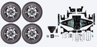 Lift Kit Combo with 12" Hulk for EZGO RXV Gas Golf Carts 2015+