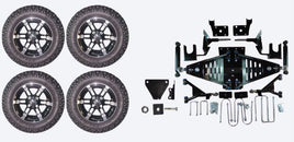 Lift Kit Combo with 12" Hulk for EZGO RXV Gas Golf Carts 2015+