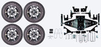 Lift Kit Combo with 12" Hulk for EZGO RXV Electric Golf Carts 2015+