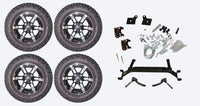 Lift Kit Combo with 12" Hulk for EZGO TXT Golf Carts 2001+