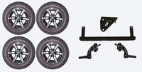 Lift Kit Combo with 12" Hulk for Yamaha G29/Drive Golf Carts 07-16