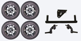Lift Kit Combo with 12" Hulk for Yamaha G29/Drive Golf Carts 07-16