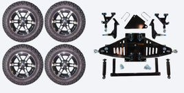 6" Lift Kit Combo with 12" Hulk for Yamaha Drive II Electric Golf Carts 2017+