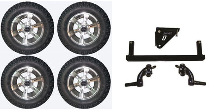 Lift Kit Combo with 12" Dirty Harry for Yamaha G29/Drive Golf Carts 07-16 - 3 Guys Golf Carts