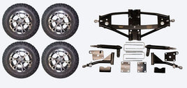 Lift Kit Combo for Club Car Precedent Golf Carts with 12" Flash