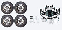 Lift Kit Combo with 12" Flash for EZGO RXV Electric Golf Carts 2015+