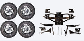 6" Lift Kit Combo with 12" Nitro for Club Car DS Golf Carts 1984-2003