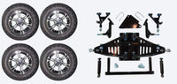 6" Lift Kit Combo with 12" Nitro for Yamaha Drive II Electric Golf Carts 2017+
