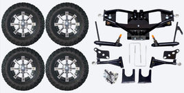 Lift Kit Combo with 12" Tempest for Club Car DS Golf Carts 2004+