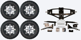Lift Kit Combo for Club Car Precedent Golf Carts with 12" Tempest