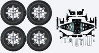 Lift Kit Combo with 12" Tempest for EZGO RXV Golf Carts 2008-2013.5