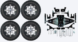 Lift Kit Combo with 12" Tempest for EZGO RXV Golf Carts 2008-2013.5