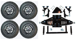 6" Lift Kit Combo with 10" Nitro for Yamaha Drive II Electric Golf Carts 2017+ - 3 Guys Golf Carts