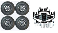 Lift Kit Combo with 10" Nitro for EZGO RXV Golf Carts 2008-2013.5 - 3 Guys Golf Carts