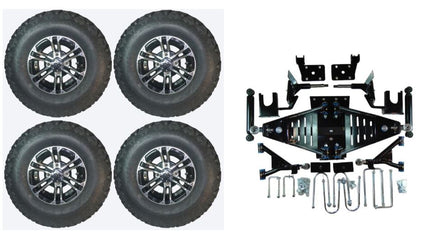 Lift Kit Combo with 10" Nitro for EZGO RXV Golf Carts 2008-2013.5 - 3 Guys Golf Carts