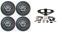 Lift Kit Combo for Club Car Precedent Golf Carts with 10" Nitro - 3 Guys Golf Carts