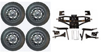 Lift Kit Combo with 10" Nitro 22x11-10 for Club Car DS Golf Carts 1984-2003 - 3 Guys Golf Carts