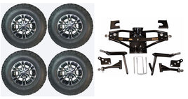 Lift Kit Combo with 10" Nitro 22x11-10 for Club Car DS Golf Carts 1984-2003 - 3 Guys Golf Carts