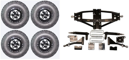 Lift Kit Combo for Club Car Precedent Golf Carts with 10" Werewolf - 3 Guys Golf Carts