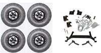 Lift Kit Combo with 10" Werewolf for EZGO TXT Golf Carts 2001+ - 3 Guys Golf Carts