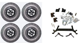 Lift Kit Combo with 10" Werewolf for EZGO TXT Golf Carts 2001+ - 3 Guys Golf Carts