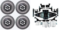 Lift Kit Combo with 10" Werewolf for EZGO RXV Golf Carts 2008-2013.5 - 3 Guys Golf Carts