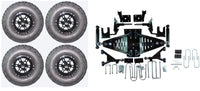 Lift Kit Combo with 10" Werewolf for EZGO RXV Electric Golf Carts 2015+ - 3 Guys Golf Carts