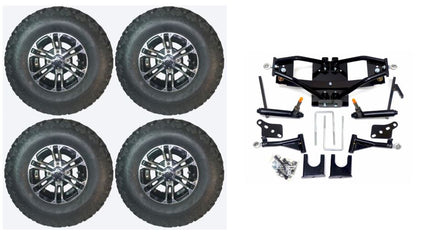 Lift Kit Combo with 10" Nitro for Club Car DS Golf Carts 2004+ - 3 Guys Golf Carts