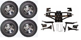 Lift Kit Combo with 10" Colossus 22x11-10 for Club Car DS Golf Carts 1984-2003 - 3 Guys Golf Carts