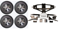 Lift Kit Combo for Club Car Precedent Golf Carts with 10" Colossus - 3 Guys Golf Carts