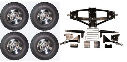 Lift Kit Combo for Club Car Precedent Golf Carts with 10" Colossus - 3 Guys Golf Carts