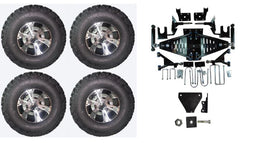 Lift Kit Combo with 10" Colossus for EZGO RXV Gas Golf Carts 2015+ - 3 Guys Golf Carts