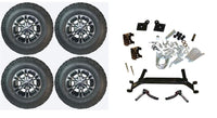 Lift Kit Combo with 10" Nitro for EZGO TXT Golf Carts 2001+ - 3 Guys Golf Carts