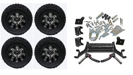 Lift Kit Combo with 10" Vegas for EZGO TXT Golf Carts 2001+