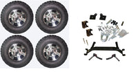 Lift Kit Combo with 10" Colossus for EZGO TXT Golf Carts 2001+ - 3 Guys Golf Carts