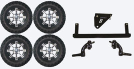 Lift Kit Combo with 12" Tempest for Yamaha G29/Drive Golf Carts 07-16