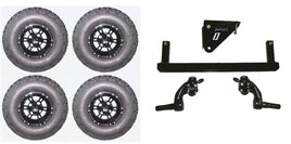 6" Spindle Lift Kit Combo with 10" Werewolf for Yamaha G29/DR Golf Carts 07-16 - 3 Guys Golf Carts