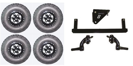 6" Spindle Lift Kit Combo with 10" Werewolf for Yamaha G29/DR Golf Carts 07-16 - 3 Guys Golf Carts
