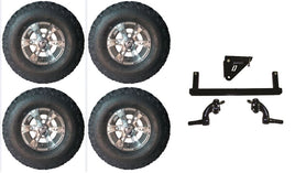 6" Lift Kit Combo with 10" Dirty Harry for Yamaha G29/Drive Golf Carts 07-16 - 3 Guys Golf Carts