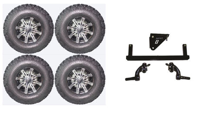 6" Lift Kit Combo with 10" Tempest for Yamaha G29/Drive Golf Carts 07-16 - 3 Guys Golf Carts