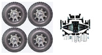 Lift Kit Combo with 10" Tempest for EZGO RXV Golf Carts 2008-2013.5 - 3 Guys Golf Carts