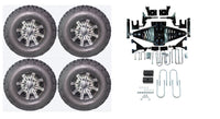 Lift Kit Combo with 10" Tempest for EZGO RXV Electric Golf Carts 2015+ - 3 Guys Golf Carts