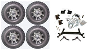 Lift Kit Combo with 10" Tempest for EZGO TXT Golf Carts 2001+ - 3 Guys Golf Carts