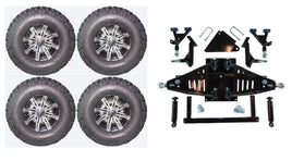 6" Lift Kit Combo with 10" Tempest for Yamaha Drive II Electric Golf Carts 2017+ - 3 Guys Golf Carts