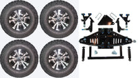 6" Lift Kit Combo with 10" Vampire for Yamaha Drive II Electric Golf Carts 2017+ - 3 Guys Golf Carts